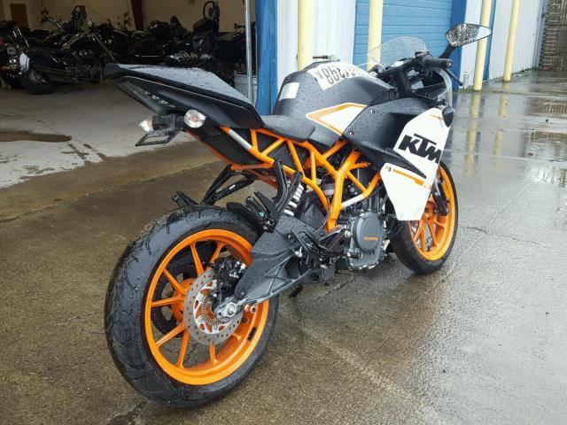 MD2JYJ404FC216903 - 2015 KTM 390 DUKE WHITE photo 4