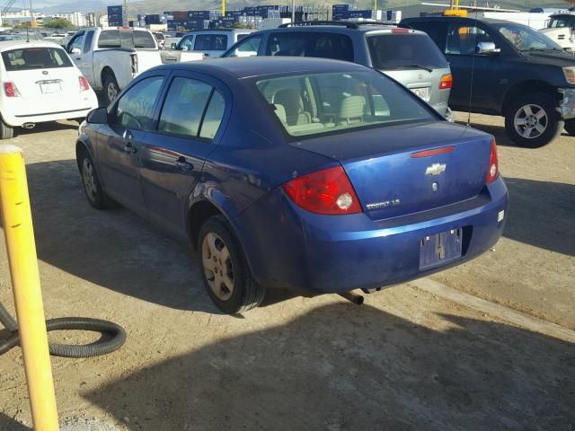 1G1AK58F967839397 - 2006 CHEVROLET COBALT LS BLUE photo 3