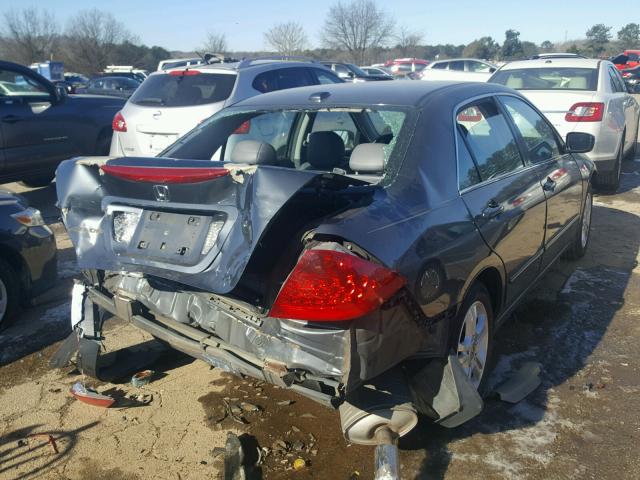 1HGCM56807A123010 - 2007 HONDA ACCORD EX BLUE photo 4