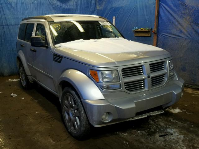 1D8GU58638W142698 - 2008 DODGE NITRO R/T SILVER photo 1