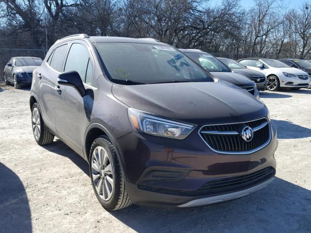 KL4CJASB9HB218348 - 2017 BUICK ENCORE PRE PURPLE photo 1