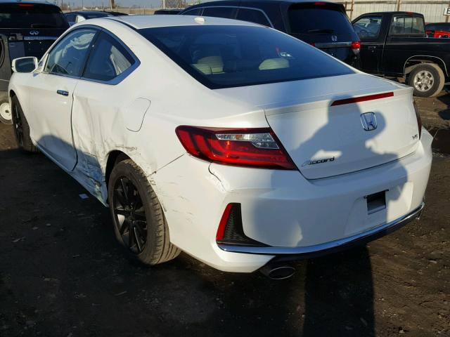 1HGCT2B8XGA002041 - 2016 HONDA ACCORD EXL WHITE photo 3