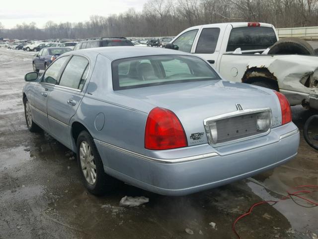 1LNHM81V76Y642513 - 2006 LINCOLN TOWN CAR S BLUE photo 3