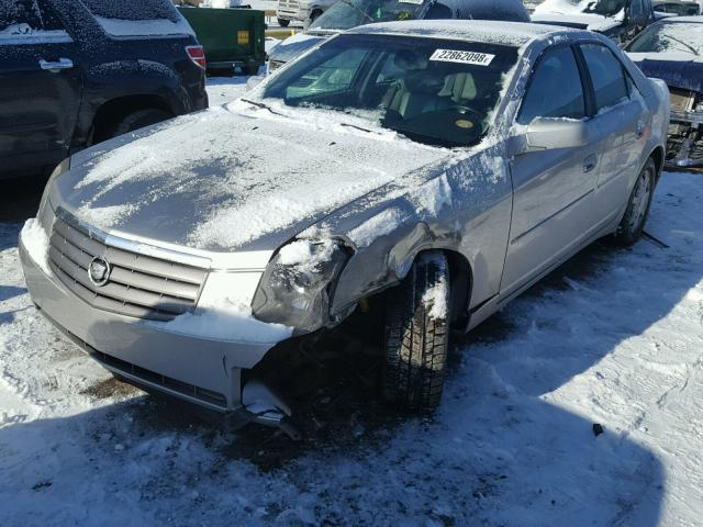 1G6DM57N430171443 - 2003 CADILLAC CTS SILVER photo 2