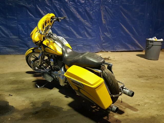 1HD1FF4198Y642463 - 2008 HARLEY-DAVIDSON FLHT CLASS YELLOW photo 3