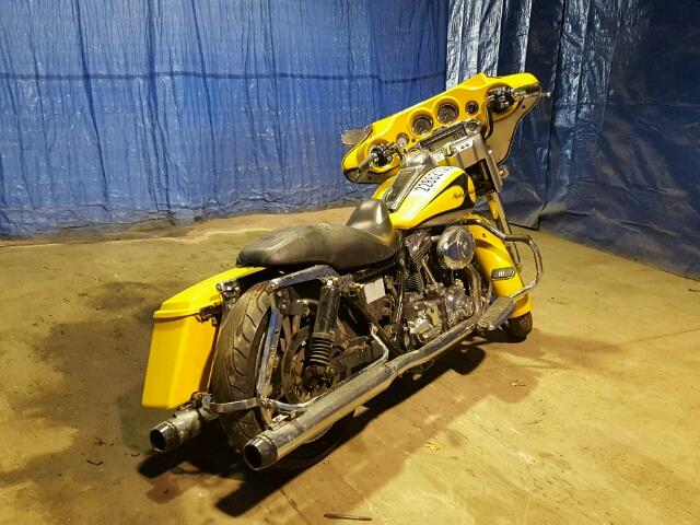 1HD1FF4198Y642463 - 2008 HARLEY-DAVIDSON FLHT CLASS YELLOW photo 4