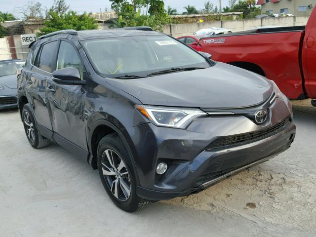 JTMWFREV5HJ103227 - 2017 TOYOTA RAV4 XLE CHARCOAL photo 1