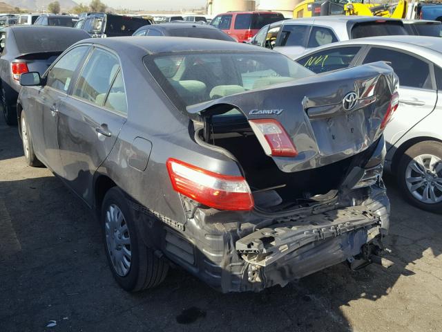 4T4BE46K69R108592 - 2009 TOYOTA CAMRY BASE GRAY photo 3