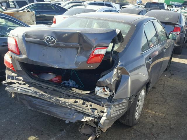 4T4BE46K69R108592 - 2009 TOYOTA CAMRY BASE GRAY photo 4