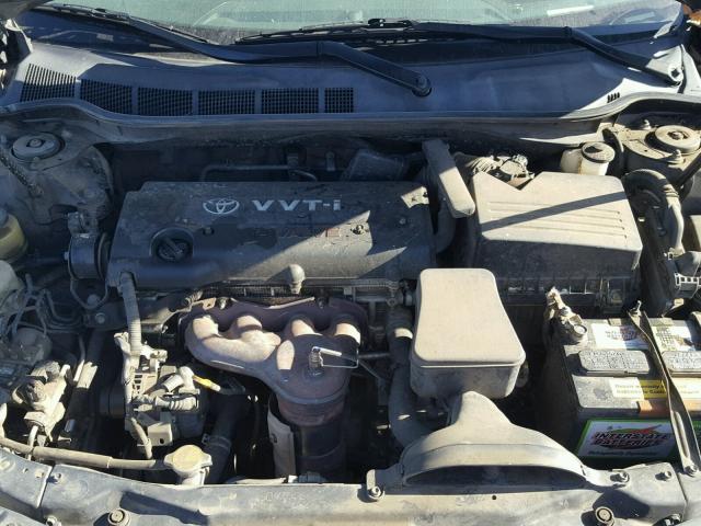 4T4BE46K69R108592 - 2009 TOYOTA CAMRY BASE GRAY photo 7