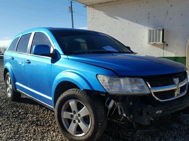 3D4GG57V09T507296 - 2009 DODGE JOURNEY SX BLUE photo 1