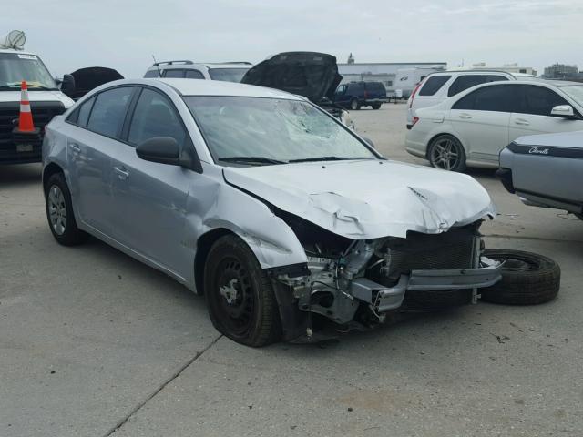 1G1PA5SH4D7105349 - 2013 CHEVROLET CRUZE LS SILVER photo 1