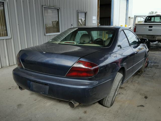 19UYA42411A013232 - 2001 ACURA 3.2CL BLUE photo 4