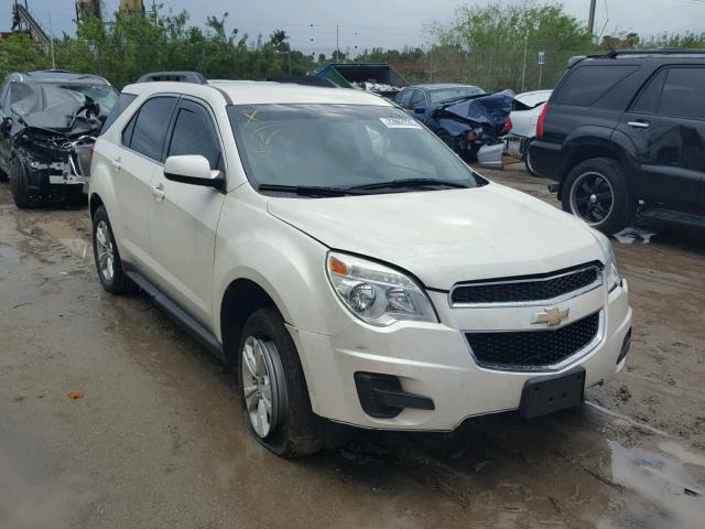 1GNALBEKXEZ100330 - 2014 CHEVROLET EQUINOX LT WHITE photo 1