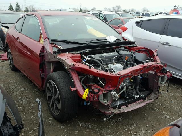 1HGCT1B30GA002094 - 2016 HONDA ACCORD LX- RED photo 1