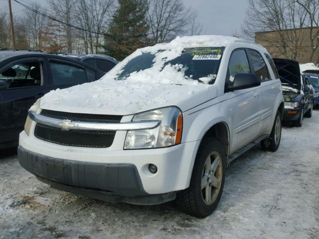 2CNDL73F456082844 - 2005 CHEVROLET EQUINOX LT WHITE photo 2