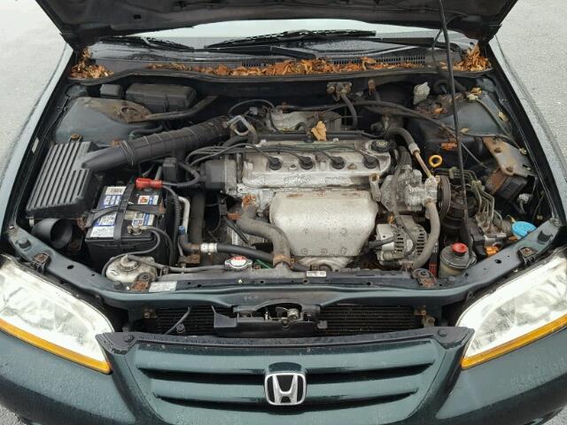 1HGCG65861A058993 - 2001 HONDA ACCORD EX GREEN photo 7