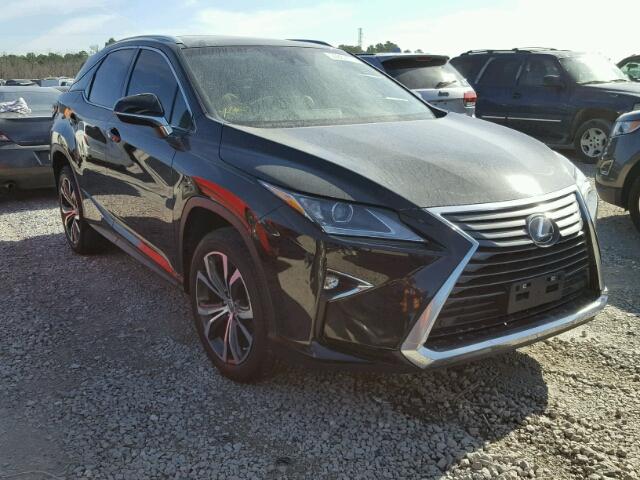 2T2ZZMCA3GC002460 - 2016 LEXUS RX 350 BLACK photo 1