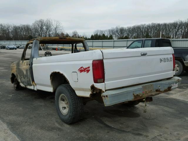 1FTEF14N1RNB20289 - 1994 FORD F150 WHITE photo 3