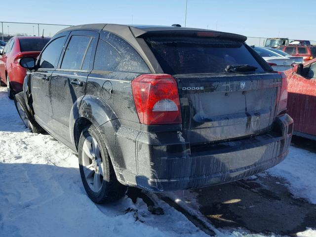 1B3CB3HA2BD209310 - 2011 DODGE CALIBER MA BLACK photo 3