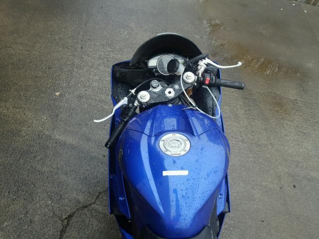 JYARJ12Y27A005231 - 2007 YAMAHA YZFR6 L BLUE photo 5