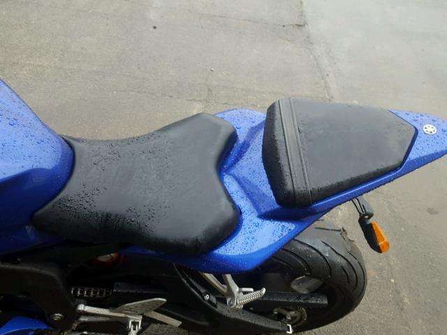 JYARJ12Y27A005231 - 2007 YAMAHA YZFR6 L BLUE photo 6