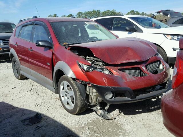 5Y2SL65847Z432064 - 2007 PONTIAC VIBE MAROON photo 1