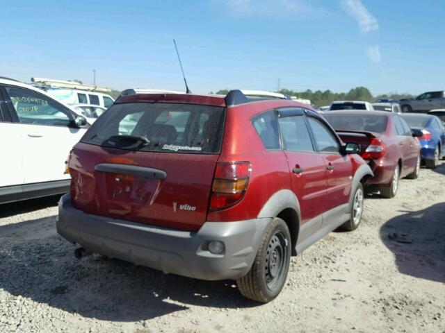 5Y2SL65847Z432064 - 2007 PONTIAC VIBE MAROON photo 4