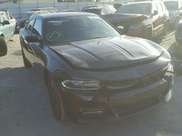 2C3CDXHG3JH119254 - 2018 DODGE CHARGER SX BLACK photo 1