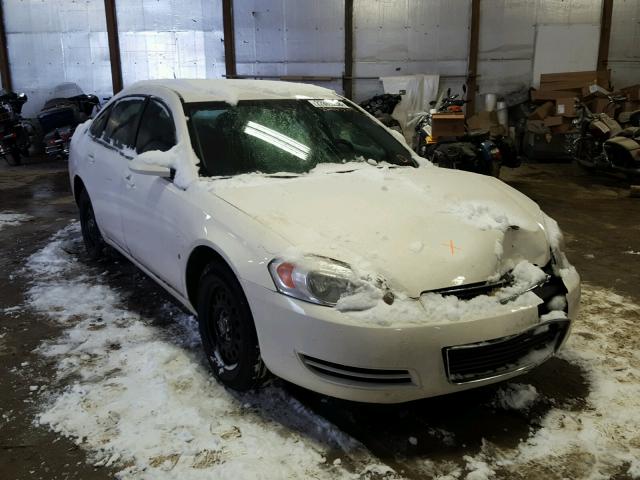 2G1WS553981331947 - 2008 CHEVROLET IMPALA POL WHITE photo 1