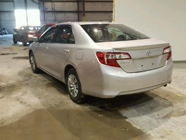 4T1BF1FK9EU766357 - 2014 TOYOTA CAMRY L SILVER photo 3