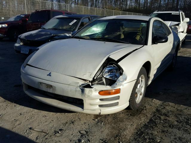 4A3AC34G12E056052 - 2002 MITSUBISHI ECLIPSE RS BEIGE photo 2