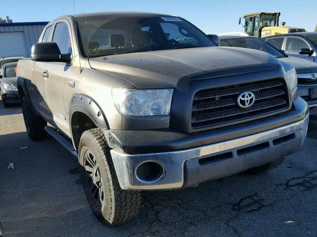 5TFBV54128X076655 - 2008 TOYOTA TUNDRA DOU BROWN photo 1