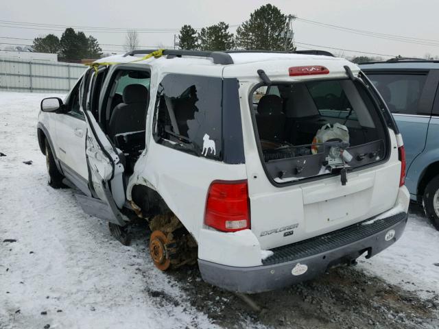 1FMZU63K64UA86212 - 2004 FORD EXPLORER X WHITE photo 3