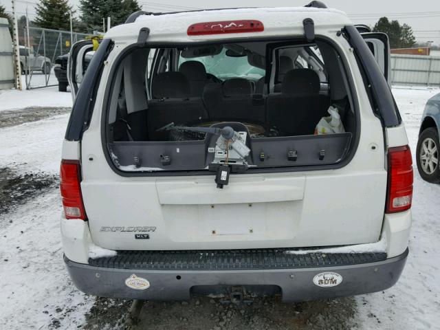 1FMZU63K64UA86212 - 2004 FORD EXPLORER X WHITE photo 9