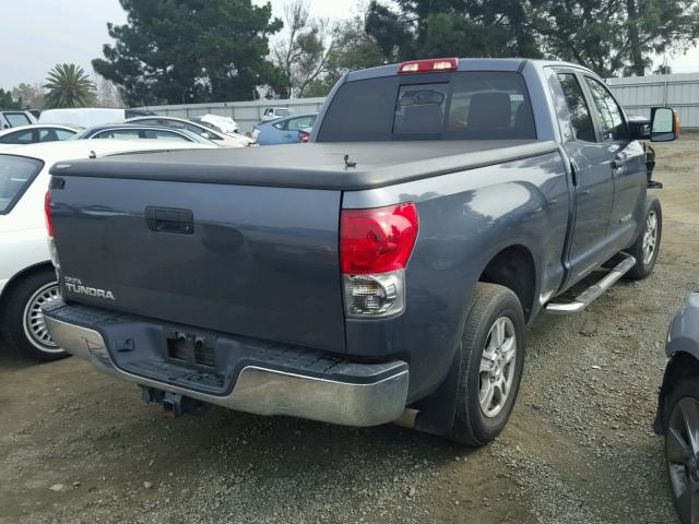 5TFRV54198X054375 - 2008 TOYOTA TUNDRA DOU CHARCOAL photo 4