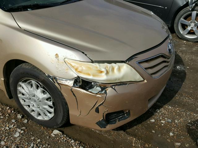 4T1BF3EK5BU610616 - 2011 TOYOTA CAMRY BASE TAN photo 9