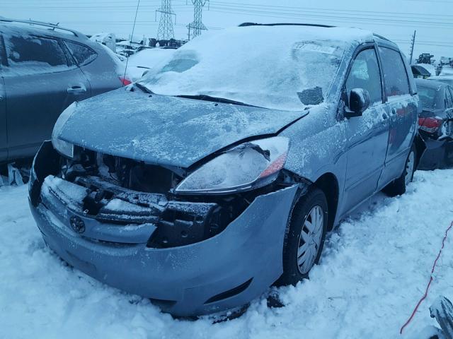 5TDZA23C76S429194 - 2006 TOYOTA SIENNA CE BLUE photo 2