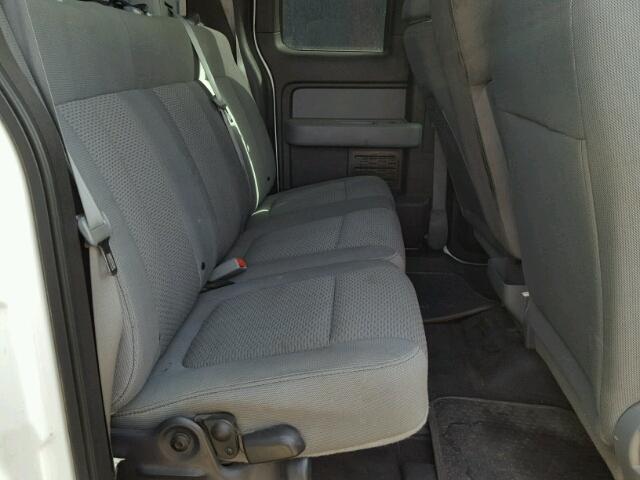 1FTEX1CM1CKD04632 - 2012 FORD F150 SUPER თეთრი ფოტო 6