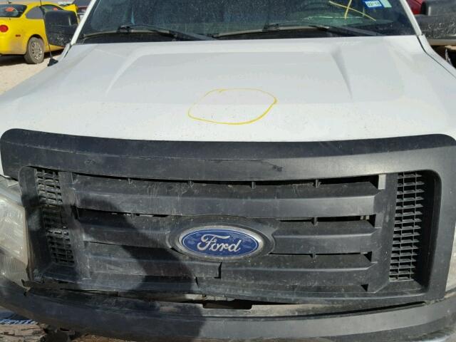 1FTEX1CM1CKD04632 - 2012 FORD F150 SUPER WHITE photo 7