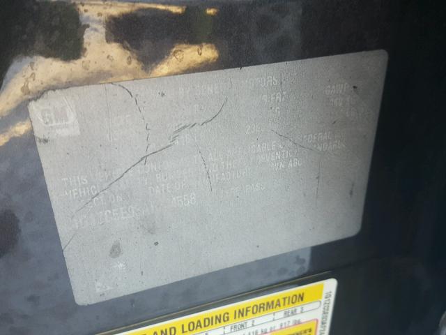 1G1ZC5E03AF244558 - 2010 CHEVROLET MALIBU 1LT 灰色 照片 10