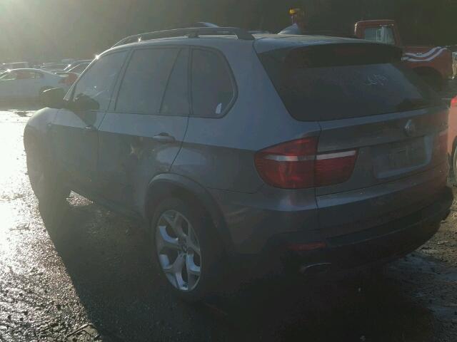 5UXFE83598LZ98806 - 2008 BMW X5 4.8I GRAY photo 3