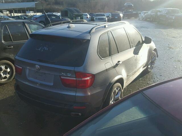 5UXFE83598LZ98806 - 2008 BMW X5 4.8I GRAY photo 4