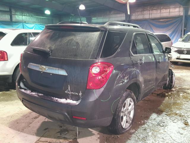 2GNFLFEK0F6101562 - 2015 CHEVROLET EQUINOX LT GRAY photo 4