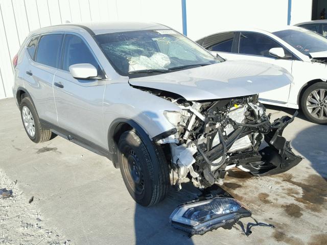 KNMAT2MT4HP612877 - 2017 NISSAN ROGUE S SILVER photo 1