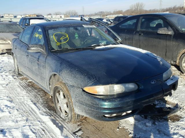 1G3NL52E32C315735 - 2002 OLDSMOBILE ALERO GL GREEN photo 1