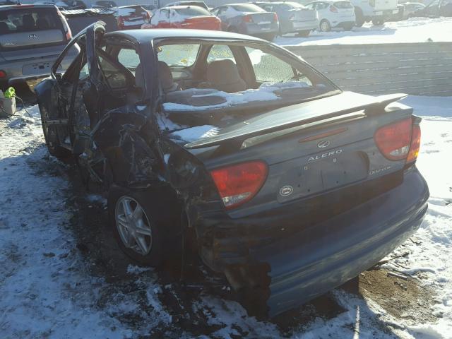 1G3NL52E32C315735 - 2002 OLDSMOBILE ALERO GL GREEN photo 3