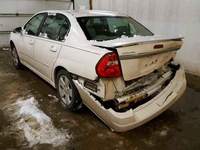 1G1ZT53886F114243 - 2006 CHEVROLET MALIBU LT WHITE photo 3