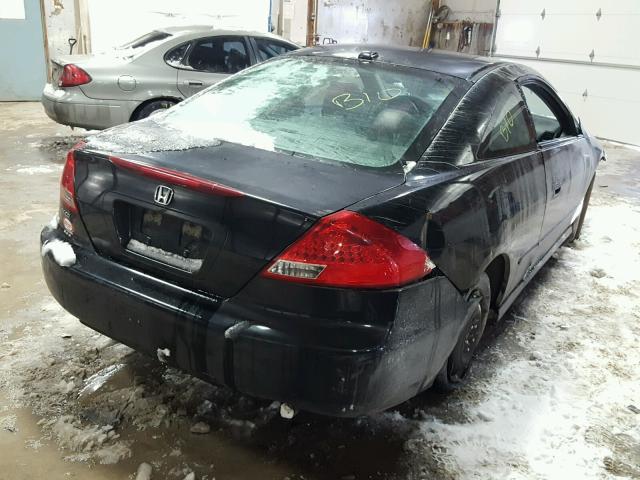 1HGCM72617A018248 - 2007 HONDA ACCORD EX BLACK photo 4