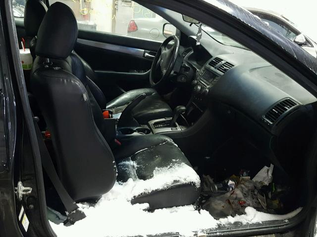 1HGCM72617A018248 - 2007 HONDA ACCORD EX BLACK photo 5